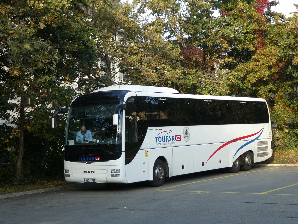 (229'223) - Aus Tschechien: Toufar, Zdr - 3SC 7796 - MAN am 15. Oktober 2021 in Zrich, Sihlquai