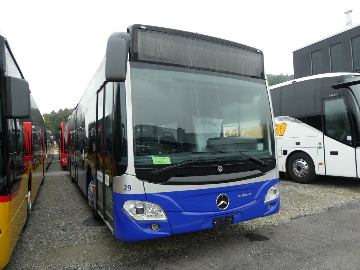 (229'297) - VZO Grningen - Nr. 29 - Mercedes am 16. Oktober 2021 in Winterthur, EvoBus