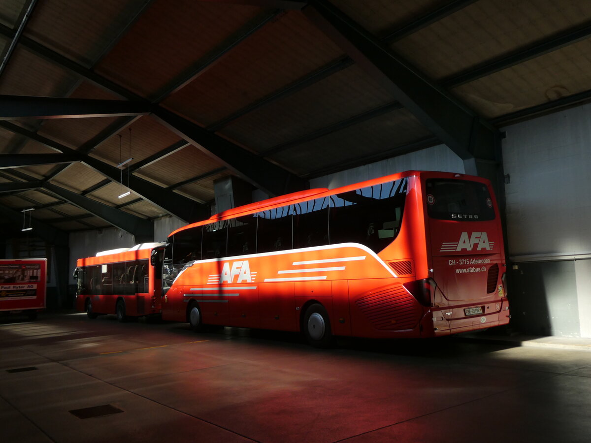 (229'404) - AFA Adelboden - Nr. 15/BE 26'702 - Setra am 18. Oktober 2021 in Adelboden, Busstation