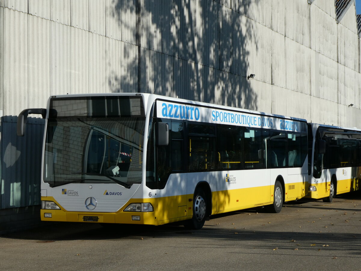 (229'732) - VBD Davos - Nr. 6 - Mercedes am 23. Oktober 2021 in Winterthur, EvoBus