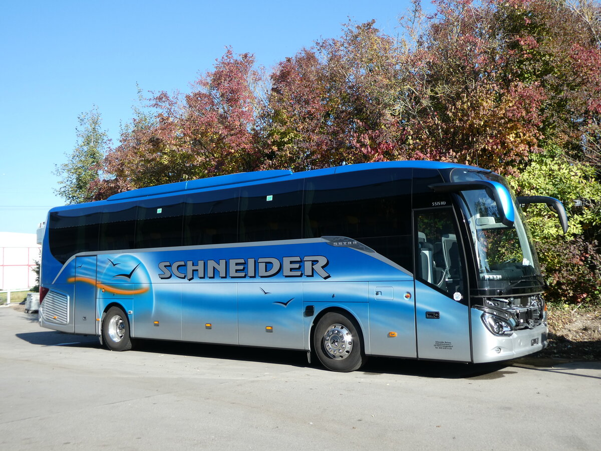 (229'817) - Schneider, Langendorf - (SO 21'915) - Setra am 24. Oktober 2021 in Kerzers, Interbus
