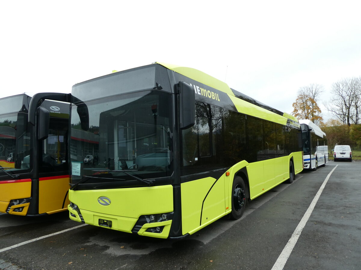 (229'925) - Fr Liechtenstein: BOS PS Anstalt, Vaduz - Nr. 526 - Solaris am 30. Oktober 2021 in Ruswil, Garage ARAG