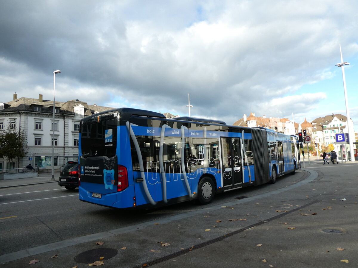 (230'192) - BSU Solothurn - Nr. 57/SO 189'057 - Mercedes am 8. November 2021 beim Hauptbahnhof Solothurn