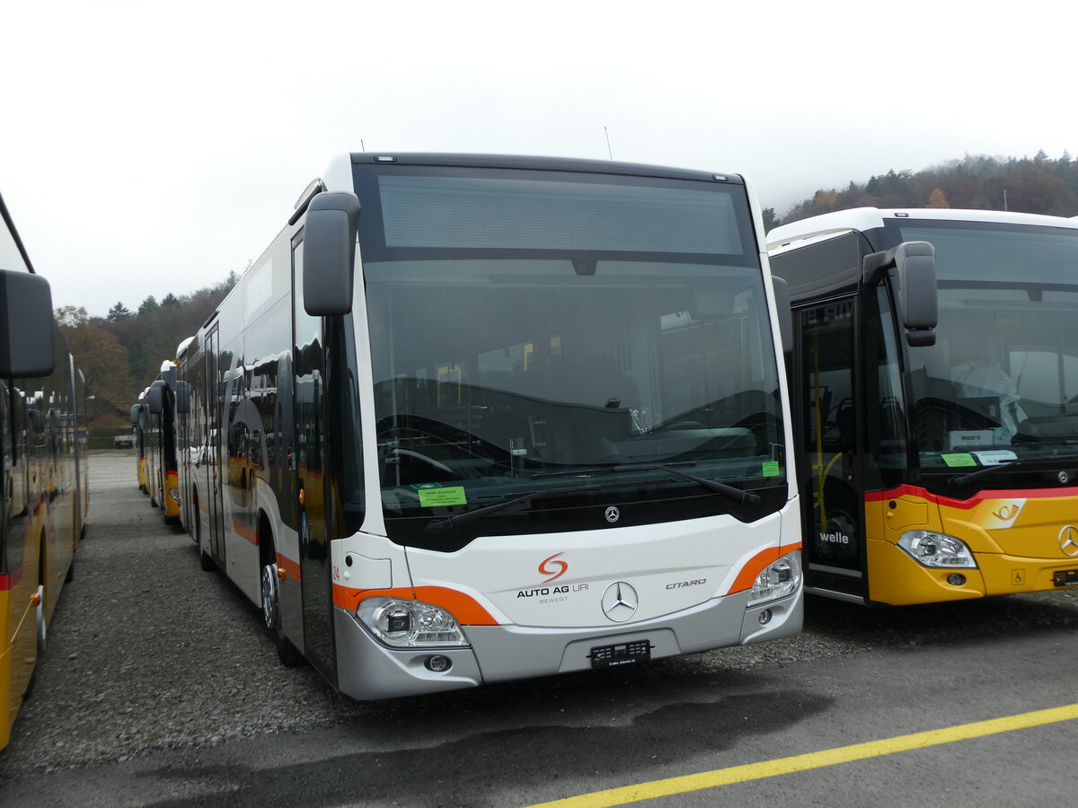 (230'796) - AAGU Altdorf - Nr. 24 - Mercedes am 21. November 2021 in Winterthur, EvoBus