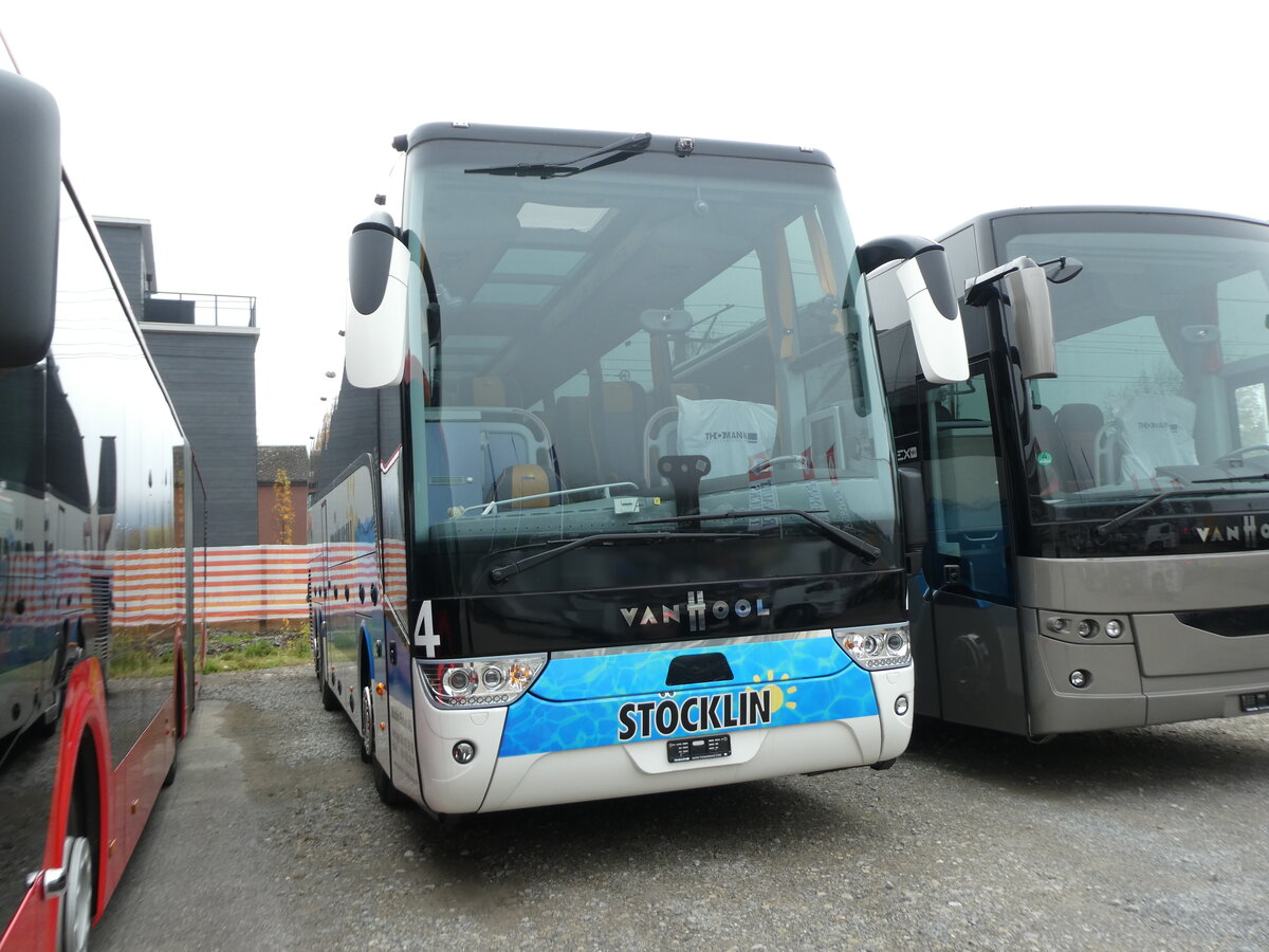 (230'875) - Stcklin, Wettingen - Nr. 4 - Van Hool am 21. November 2021 in Schmerikon, Thomann