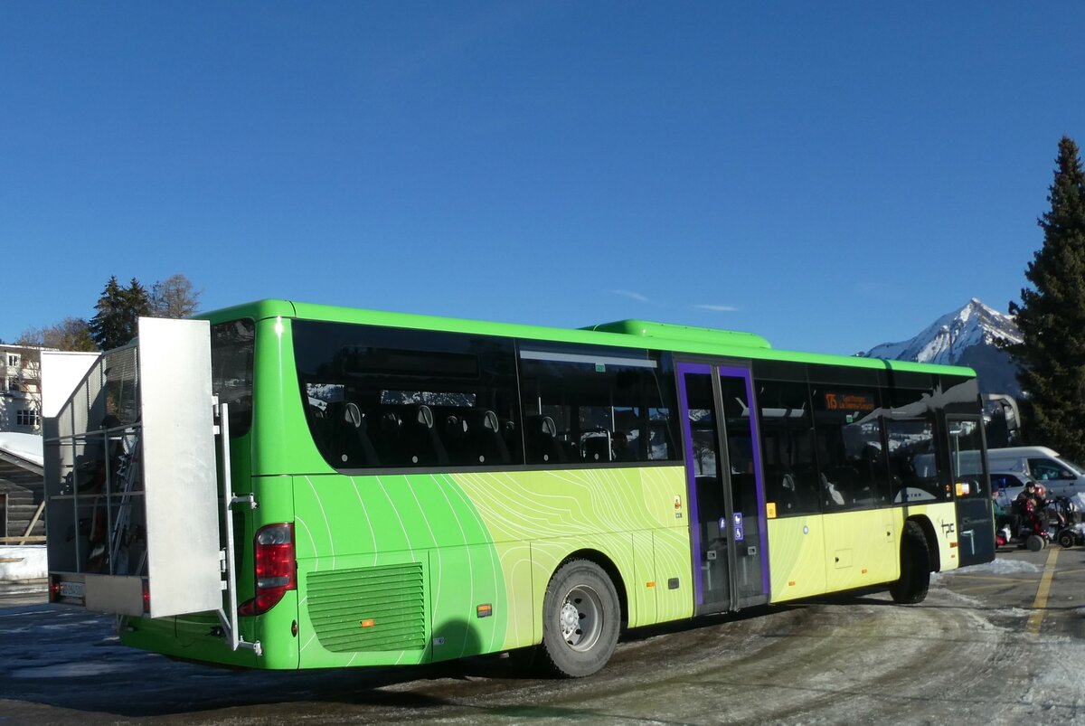 (231'448) - TPC Aigle - Nr. 34/VD 264'510 - Setra (ex Volnbusz, H-Budapest) am 18. Dezember 2021 in Leysin, Centre sportif