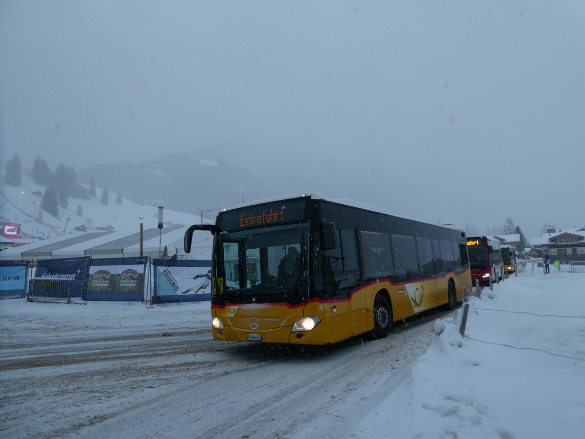 (231'820) - Wieland, Murten - Nr. 92/FR 300'634 - Mercedes am 9. Januar 2022 in Adelboden, Weltcup