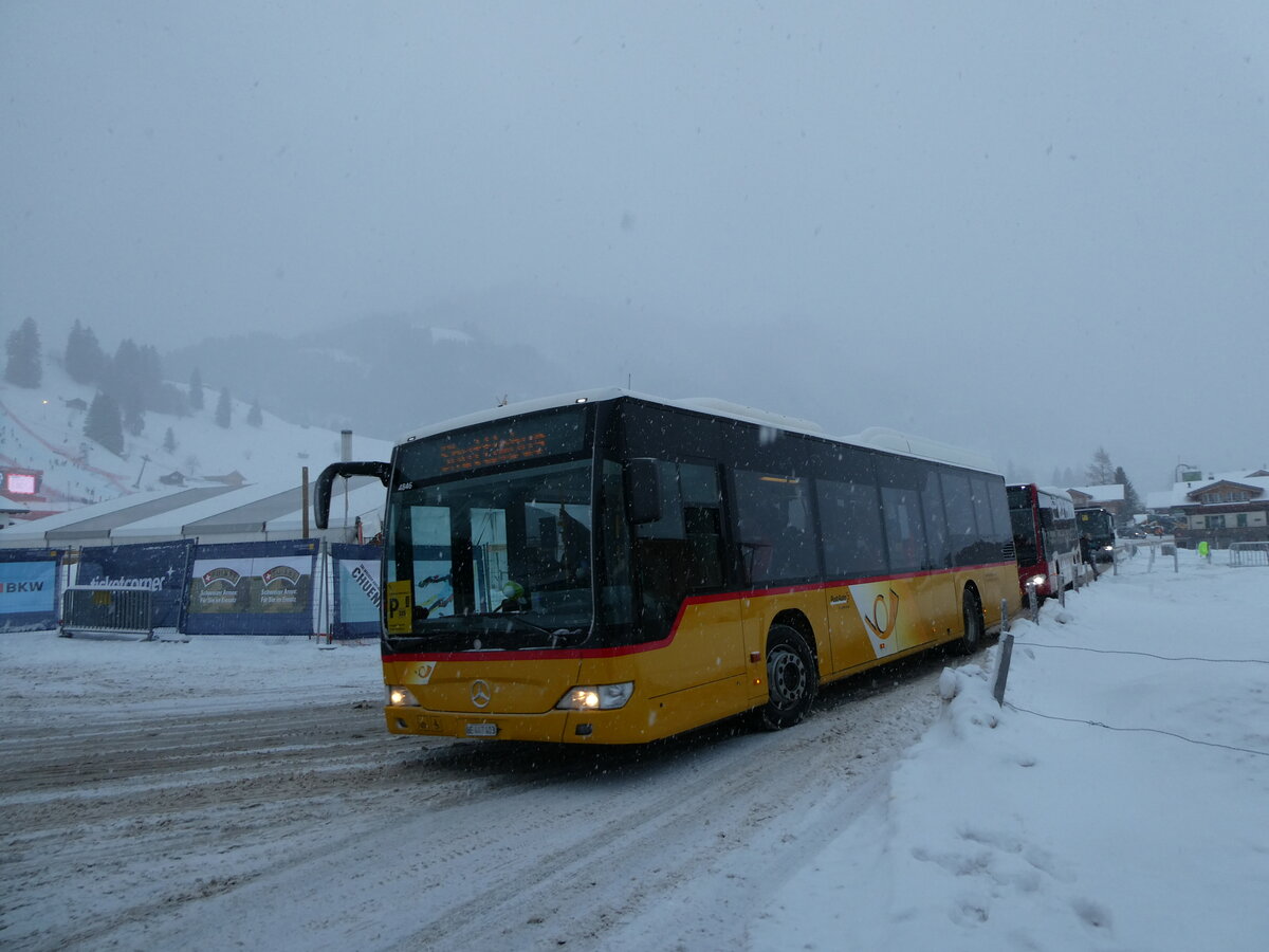 (231'822) - Engeloch, Riggisberg - Nr. 6/BE 447'403 - Mercedes am 9. Januar 2022 in Adelboden, Weltcup