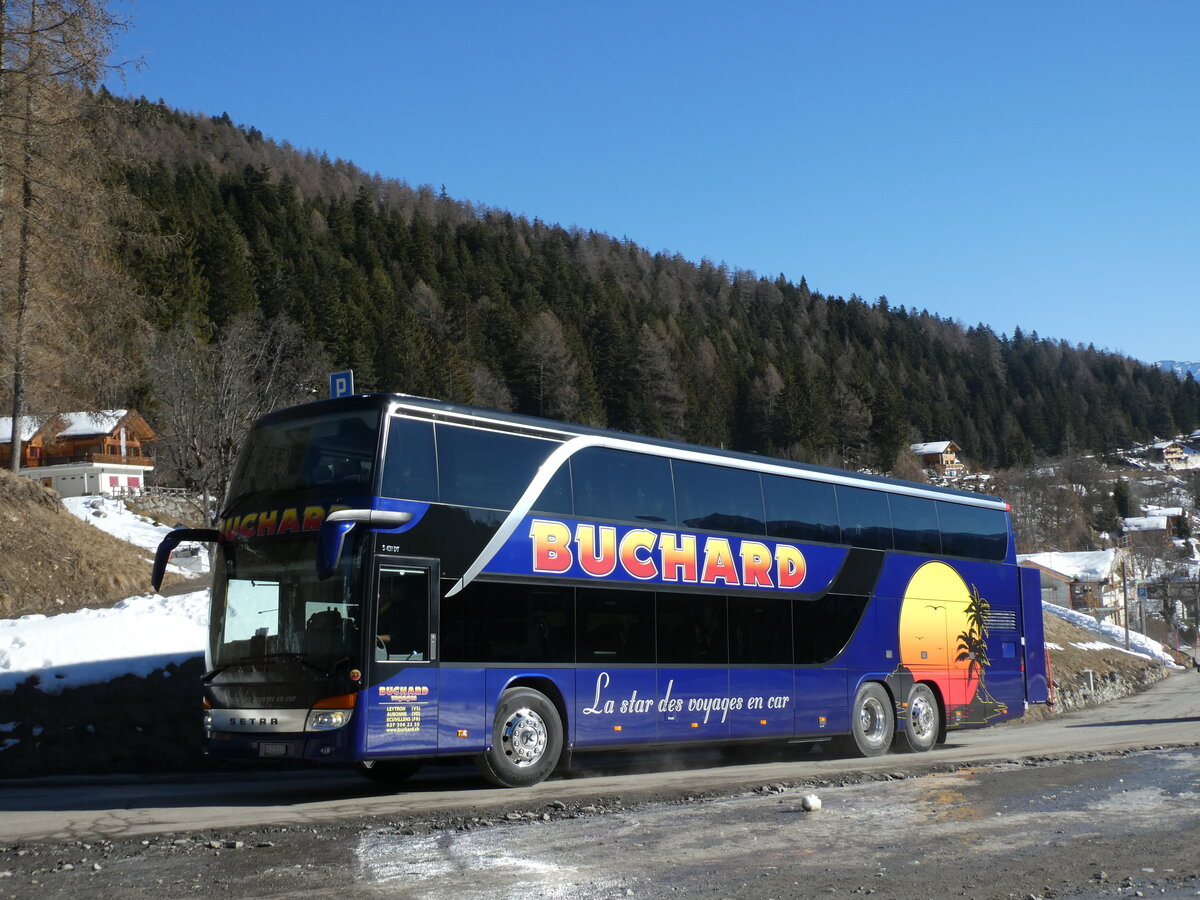 (232'083) - Buchard, Leytron - Nr. 33/VS 233'033 - Setra am 18. Januar 2022 in Ovronnaz, Lui Teise