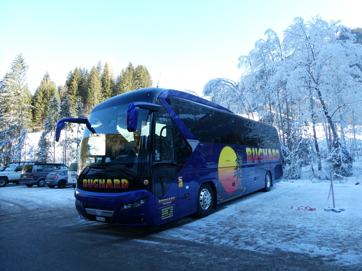 (232'458) - Buchard, Leytron - Nr. 35/FR 293'326 - Neoplan am 29. Januar 2022 in Champry, Petit Paradis