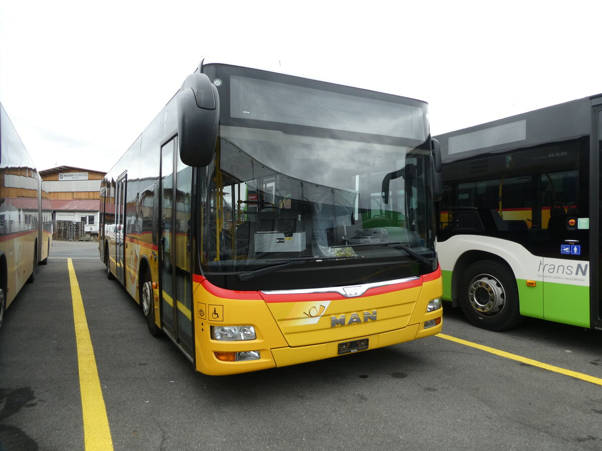 (232'715) - Mattli, Wassen - (UR 9261) - MAN am 6. Februar 2022 in Kerzers, Interbus