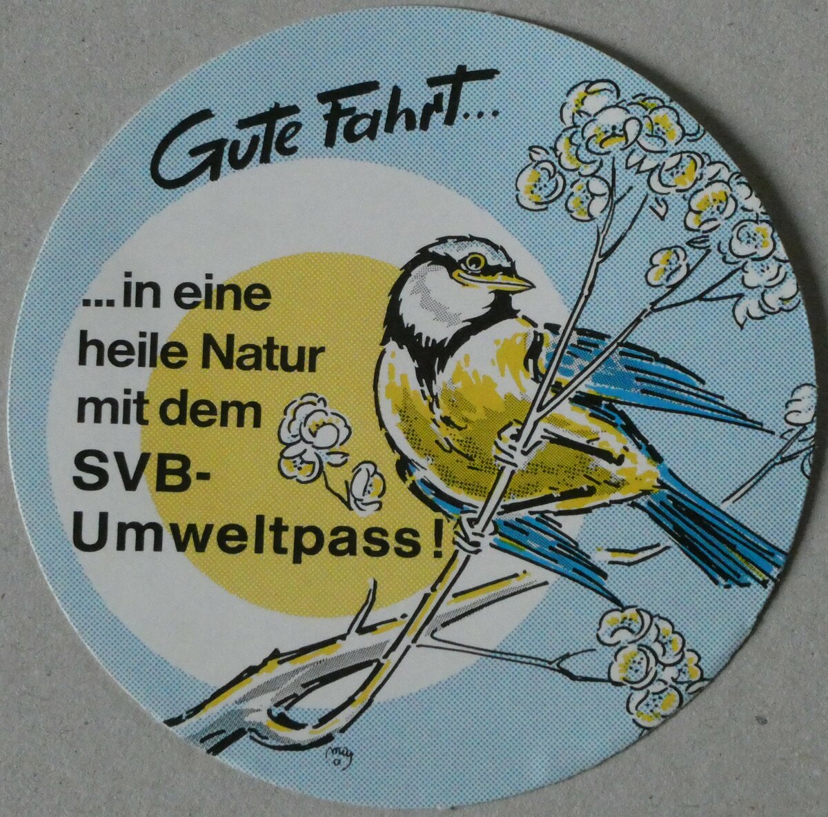 (233'581) - Kleber fr den SVB-Umweltpass am 9. Mrz 2022 in Thun