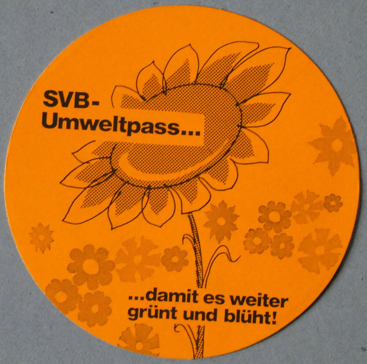 (233'583) - Kleber fr den SVB-Umweltpass am 9. Mrz 2022 in Thun