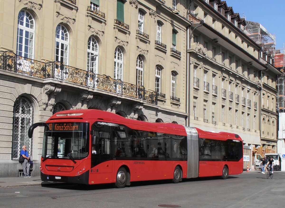 (234'126) - Bernmobil, Bern - Nr. 890/BE 832'890 - Volvo am 28. Mrz 2022 in Bern, Bundesplatz