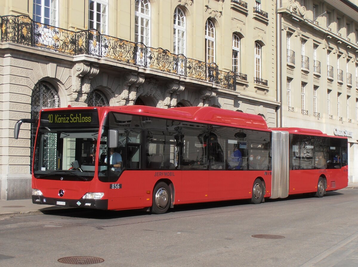 (234'148) - Bernmobil, Bern - Nr. 856/BE 671'856 - Mercedes am 28. Mrz 2022 in Bern, Bundesplatz