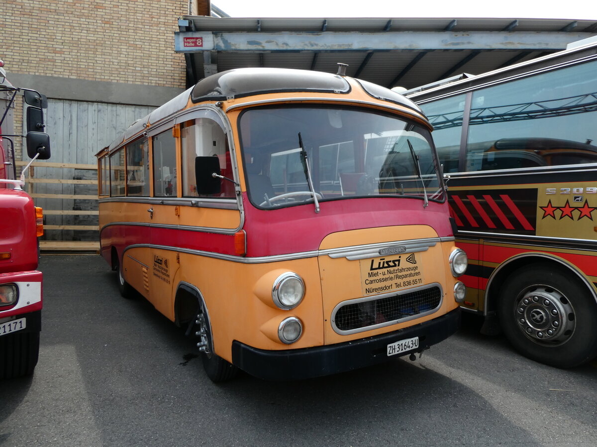 (235'347) - Lssi, Oberembrach - ZH 31'643 U - Dennis/FHS (ex Leu, Schaffhausen) am 7. Mai 2022 in Attikon, Wegmller