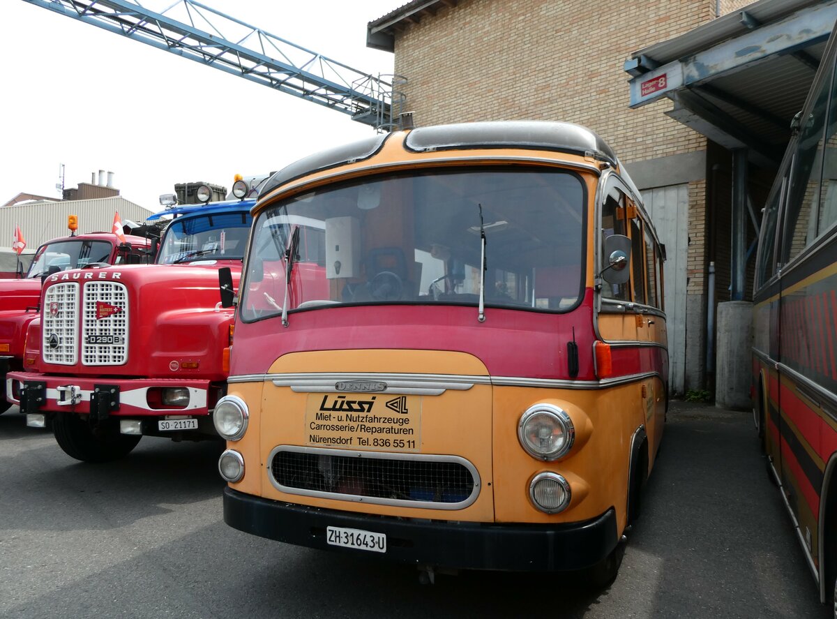 (235'349) - Lssi, Oberembrach - ZH 31'643 U - Dennis/FHS (ex Leu, Schaffhausen) am 7. Mai 2022 in Attikon, Wegmller