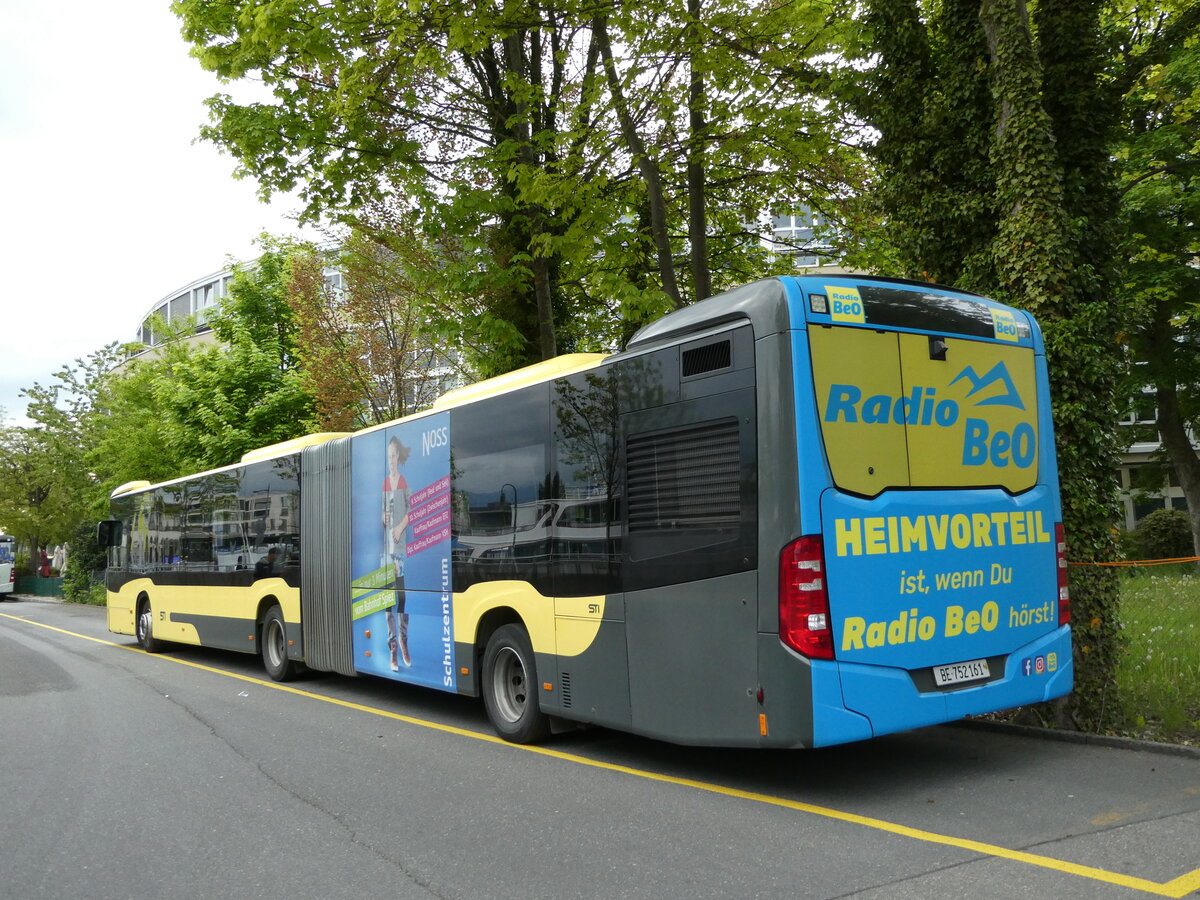 (235'510) - STI Thun - Nr. 161/BE 752'161 - Mercedes am 8. Mai 2022 bei der Schifflndte Thun