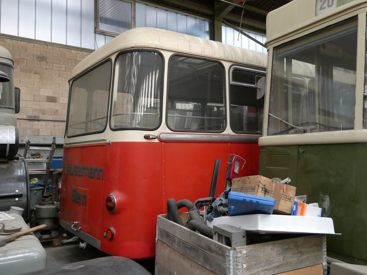 (235'622) - Lthi, Rfenacht - FBW/R&J (ex Huselmann, Bern Nr. 27; ex AFA Adelboden Nr. 24; ex Steiner, Meikirch Nr. 1) am 15. Mai 2022 in Oberburg, Ziegelgut (Teilaufnahme)