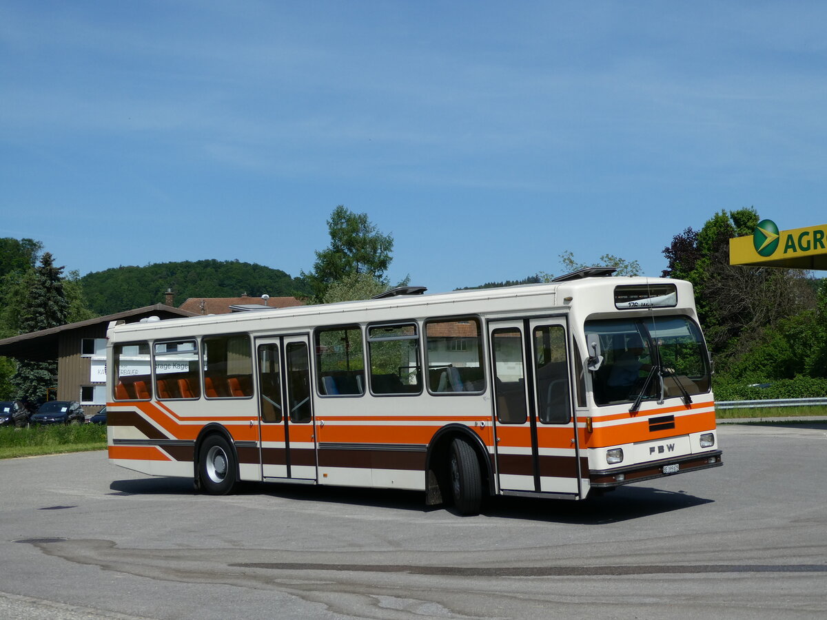 (235'698) - Wegmller, Mnsingen - BE 399'675 - FBW/R&J (ex Bamert, Wollerau) am 15. Mai 2022 in Wynigen, Landi