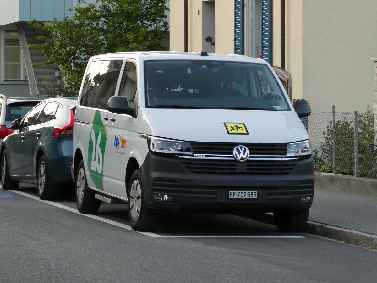 (235'745) - hpSun, Steffisburg - Nr. 26/BE 702'589 - VW am 17. Mai 2022 in Thun, Mattenstrasse