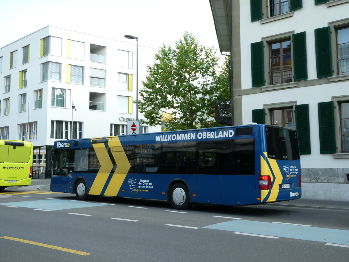 (235'760) - STI Thun - Nr. 128/BE 2172 U - MAN am 20. Mai 2022 in Thun, Guisanplatz