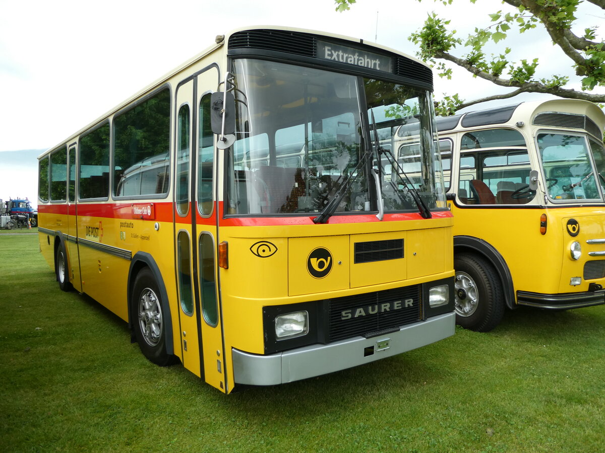 (235'789) - Oldtimer Club Saurer, Arbon - Saurer/Tscher (ex Schwizer, Goldach Nr. 2) am 21. Mai 2022 in Arbon, Arbon Classics