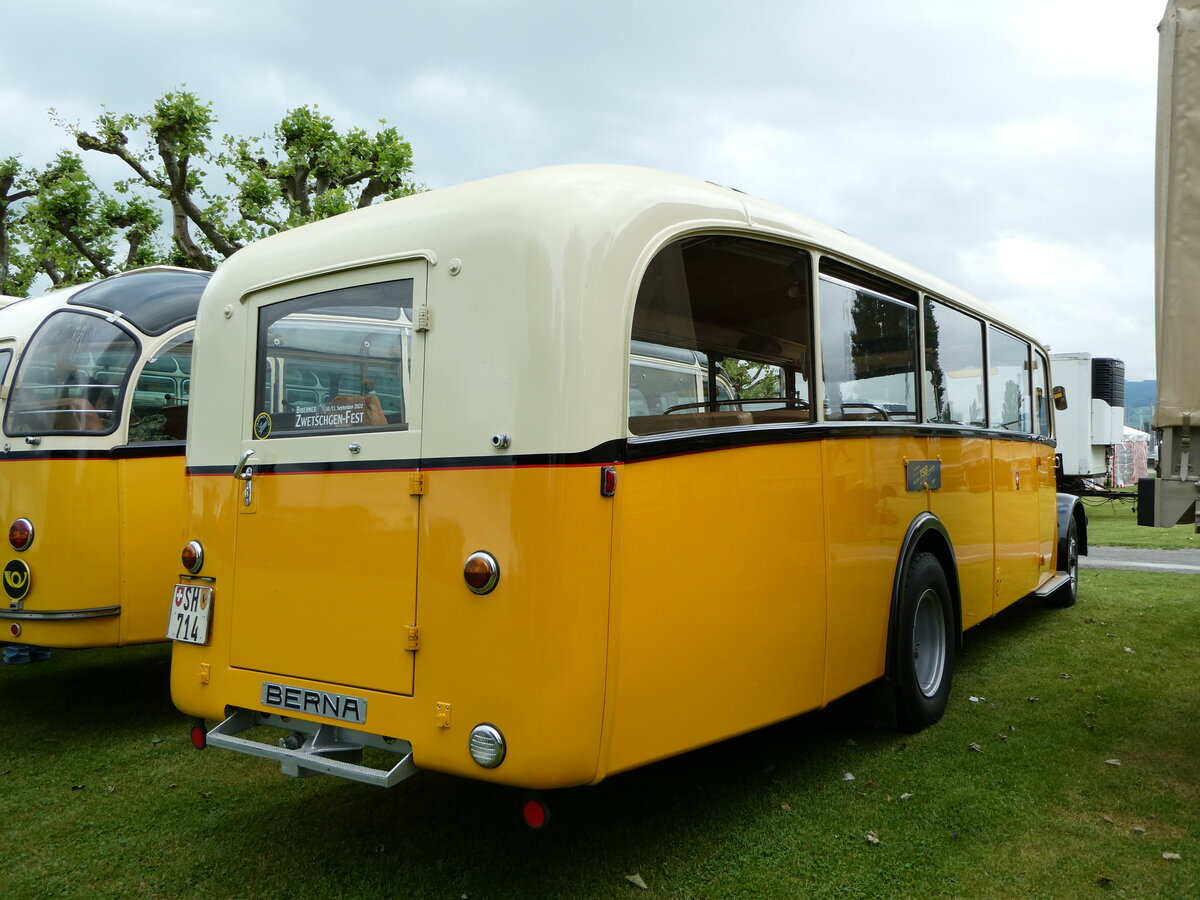 (235'798) - Roost, Bibern - SH 714 - Berna/Gangloff (ex Gessinger, Bad Ragaz) am 21. Mai 2022 in Arbon, Arbon Classics