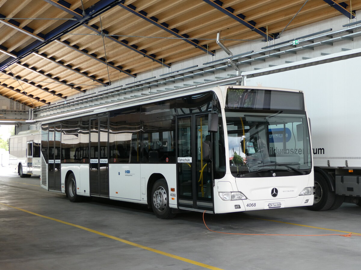 (236'467) - VBZ Zrich - Nr. 4068/ZH 744'068 - Mercedes am 28. Mai 2022 in Zrich, Garage Hardau