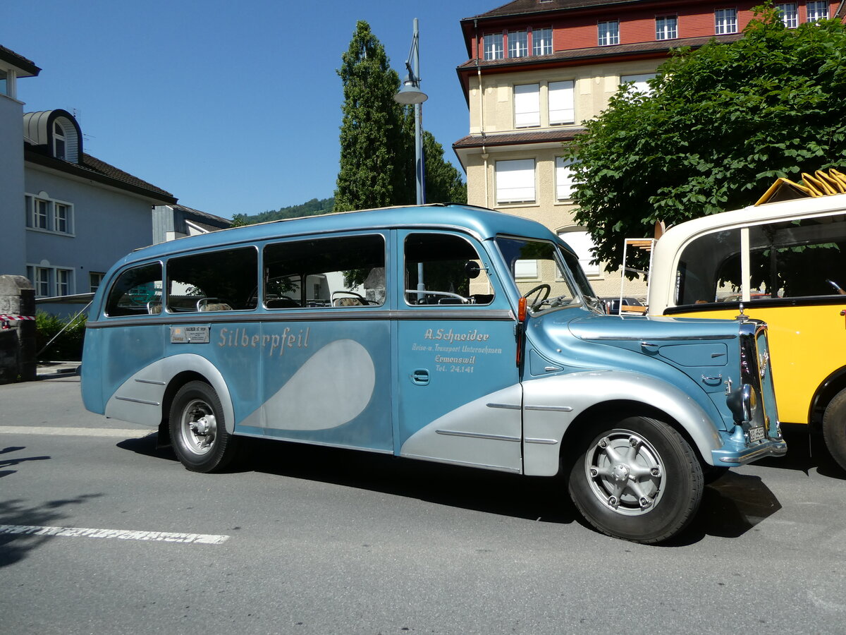 (236'612) - Schneider, Ermenswil - SG 65'933 - Saurer/Lauber am 4. Juni 2022 in Sarnen, OiO