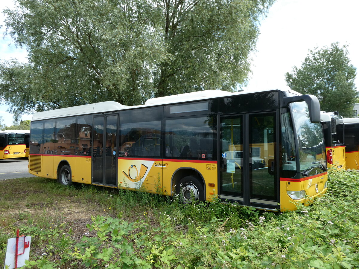 (236'939) - CarPostal Ouest - (VD 335'346) - Mercedes am 6. Juni 2022 in Yverdon, Garage