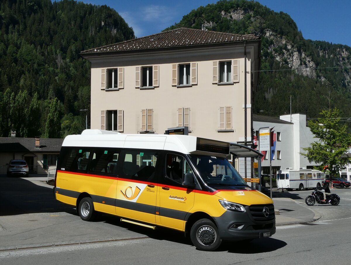 (237'139) - Barenco, Faido - Nr. 9/TI 13'809 - Mercedes am 12. Juni 2022 in Faido, Post