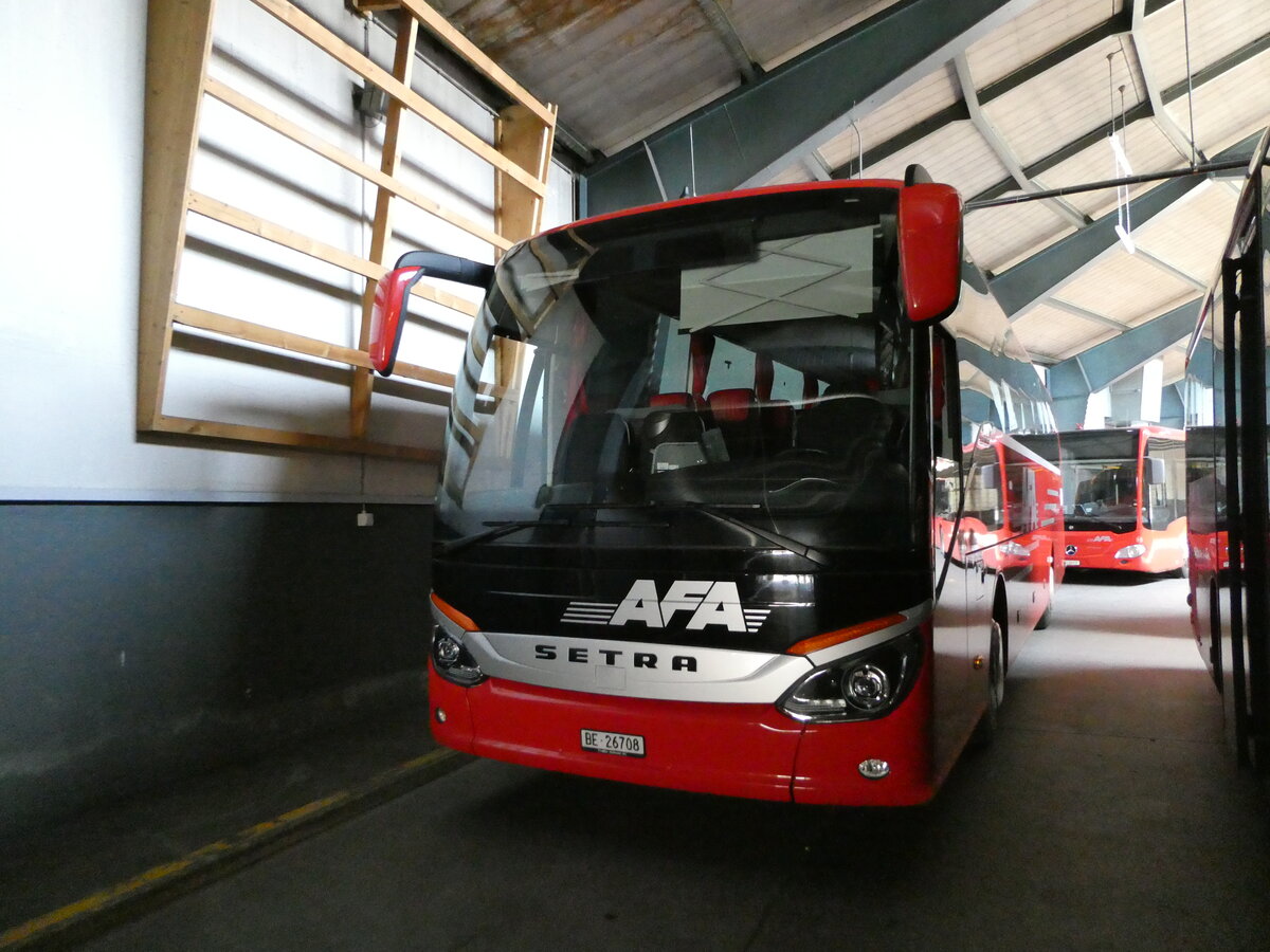 (237'293) - AFA Adelboden - Nr. 26/BE 26'708 - Setra am 19. Juni 2022 in Adelboden, Busstation