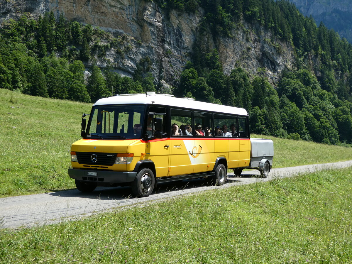 (237'629) - PostAuto Bern - BE 755'378 - Mercedes/Kusters am 26. Juni 2022 in Kiental, Tschingelsee