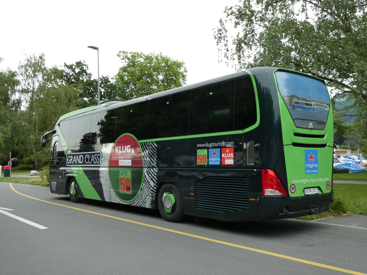 (237'721) - Aus Oesterreich: Juwan, Ferlach - KL KLUG 2 - Neoplan am 28. Juni 2022 in Thun, Lachen