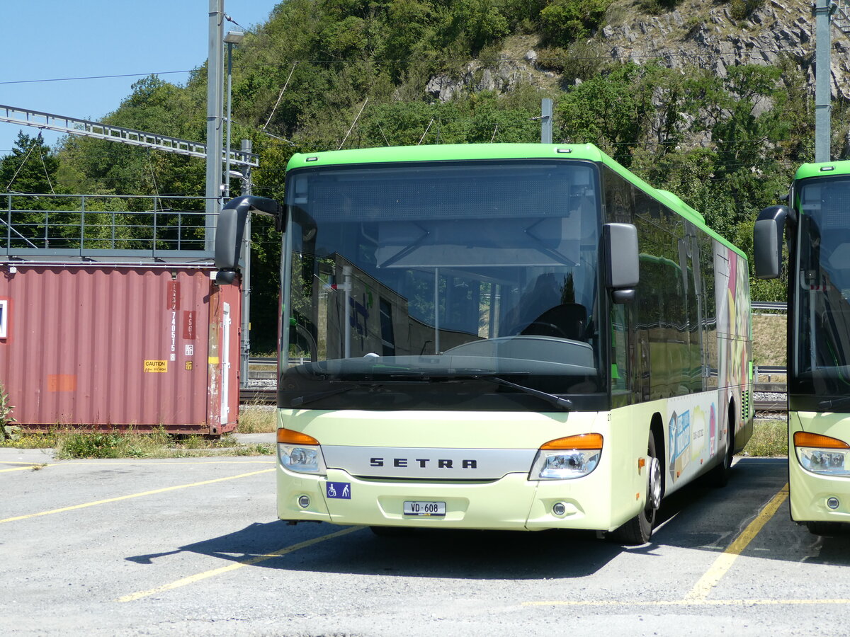 (238'122) - TPC Aigle - Nr. 27/VD 608 - Setra (ex Volnbusz, H-Budapest) am 16. Juli 2022 in Aigle, Dpt