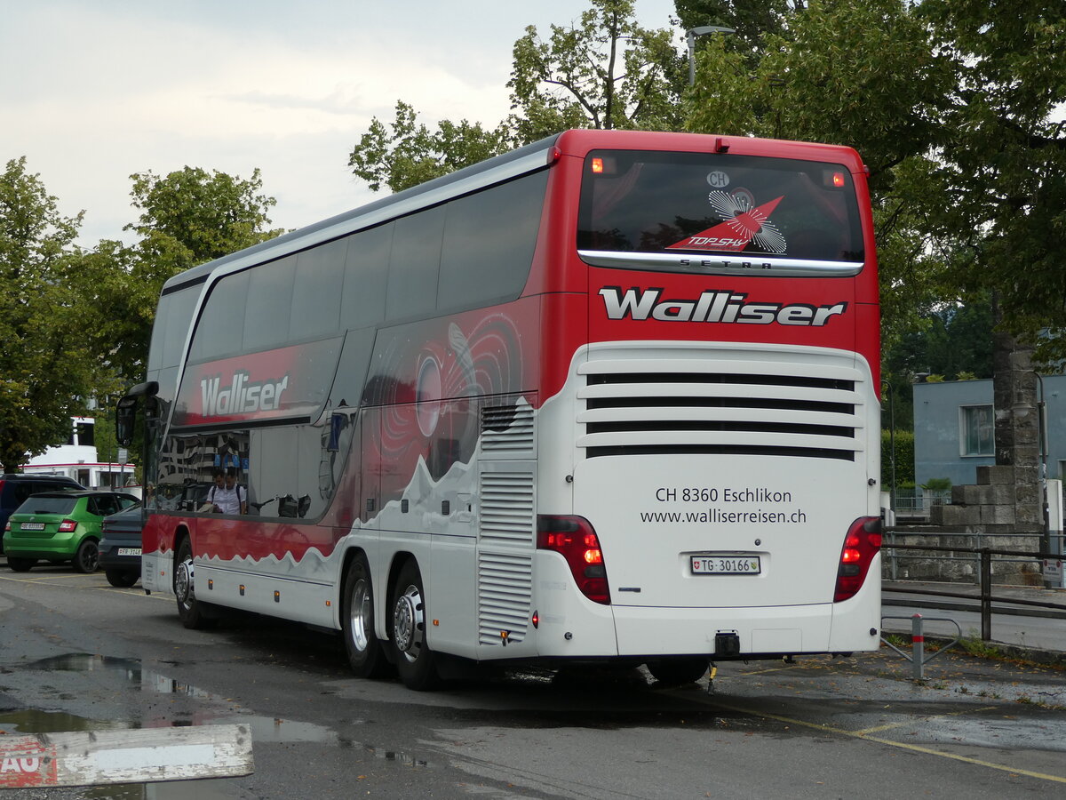 (238'303) - Walliser, Eschlikon - Nr. 12/TG 30'166 - Setra am 20. Juli 2022 in Thun, Rosenau