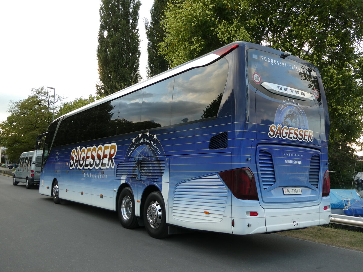 (238'477) - Sgesser, Wintersingen - Nr. 4/BL 7301 - Setra am 27. Juli 2022 in Thun