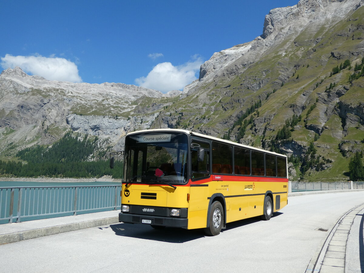 (238'670) - Oser, Brchen - VS 93'575 - NAW/Lauber (ex Epiney, Ayent) am 31. Juli 2022 in Anzre, Barrage de Tseuzier