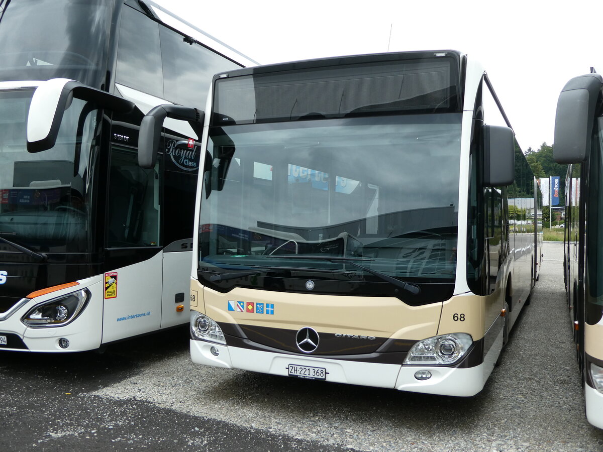 (238'928) - AZZK Zollikon - Nr. 68/ZH 221'368 - Mercedes am 7. August 2022 in Winterthur, EvoBus