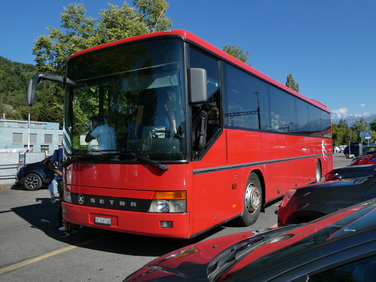 (239'015) - Land-Bus, Wattenwil - BE 146'762 - Setra (ex Gander, Chteau-d'Oex; ex TRAVYS Yverdon; ex AFA Adelboden Nr. 5) am 13. August 2022 in Thun, CarTerminal