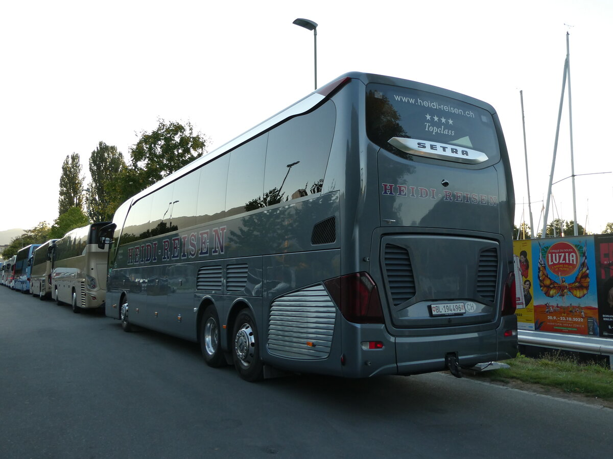 (239'035) - Heidi, Liesberg - BL 194'496 - Setra am 13. August 2022 in Thun, Strandbad