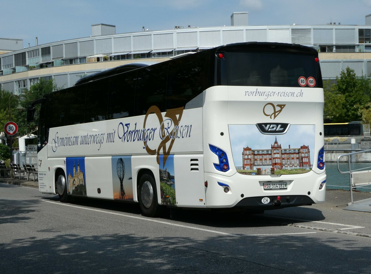 (239'096) - Vorburger, Buchs - SG 314'181 - VDL am 17. August 2022 bei der Schifflndte Thun