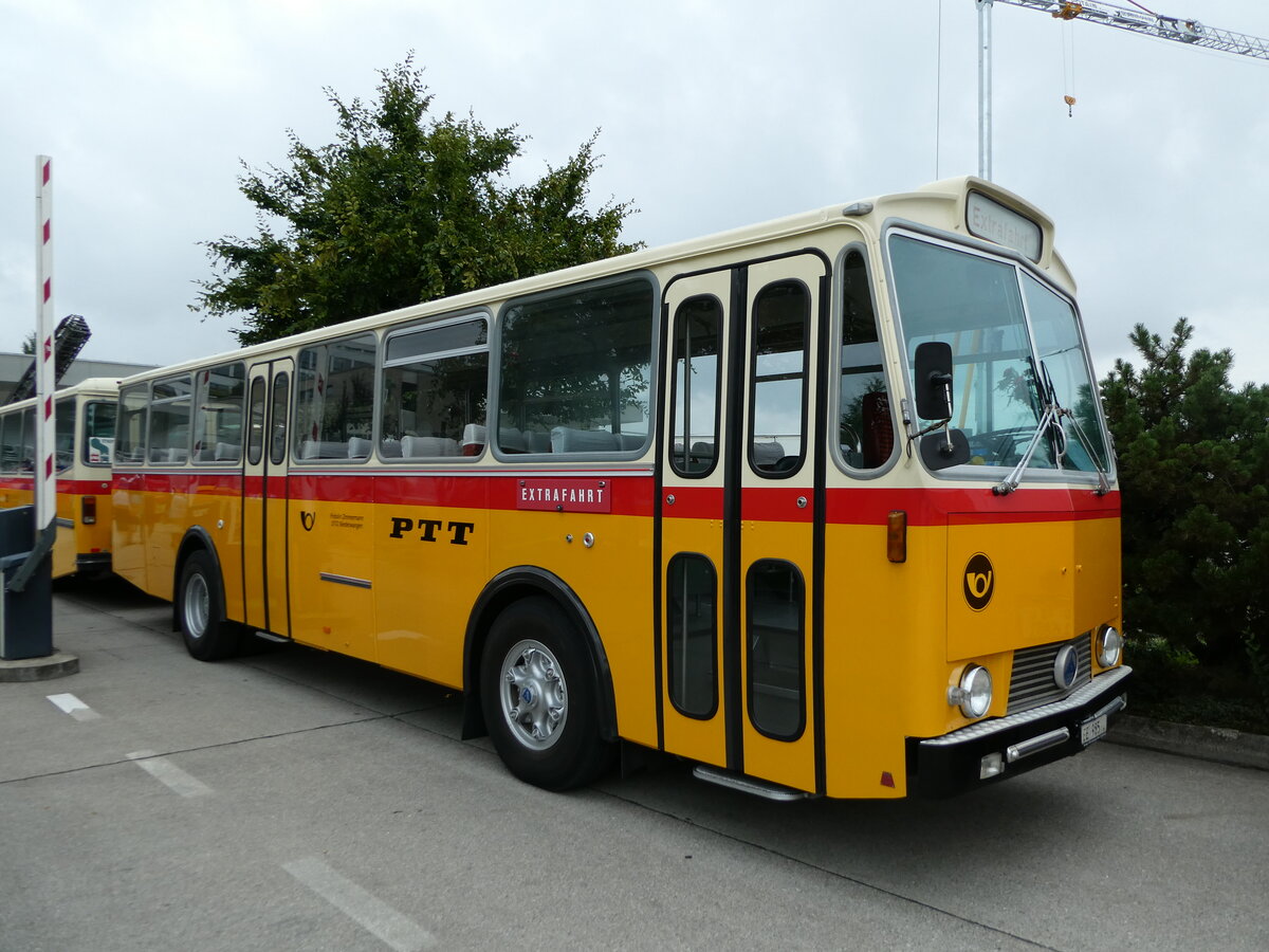 (239'618) - Zimmermann, Niederwangen - BE 985 U - Saurer/Tscher (ex P 24'632) am 27. August 2022 in Oberkirch, CAMPUS Sursee