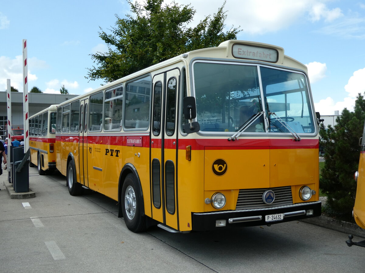 (239'707) - Zimmermann, Niederwangen -  P 24'632  - Saurer/Tscher (ex P 24'632) am 27. August 2022 in Oberkirch, CAMPUS Sursee