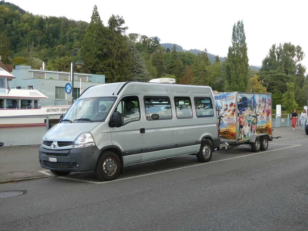 (239'716) - Gerber, Roggwil - BE 608'429 - Renault am 27. August 2022 bei der Schifflndte Thun