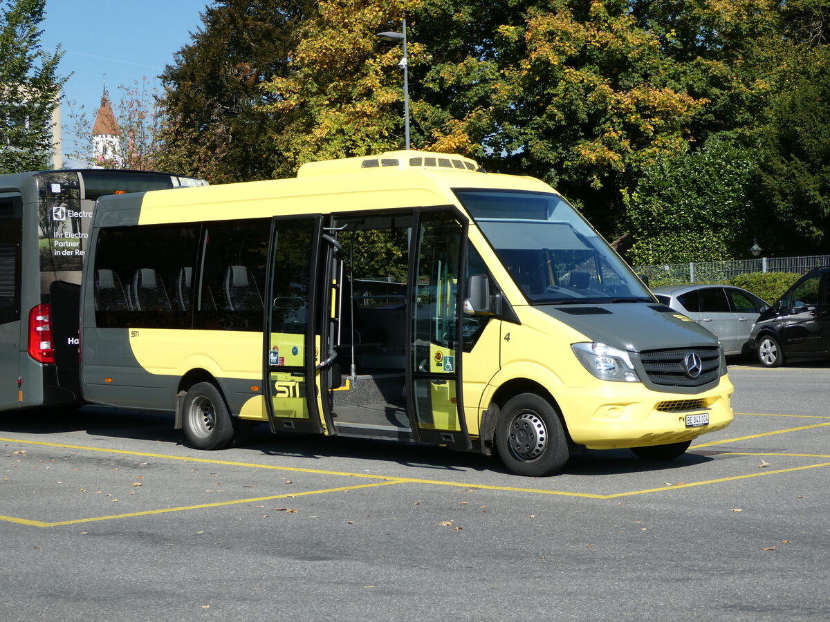 (240'636) - STI Thun - Nr. 4/BE 841'004 - Mercedes am 7. Oktober 2022 bei der Schifflndte Thun