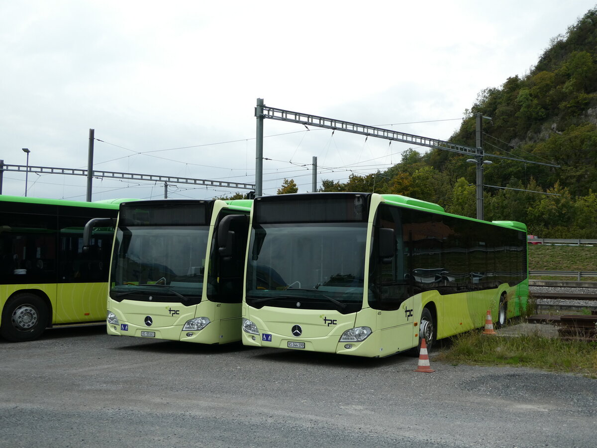 (240'664) - TPC Aigle - Nr. 455/VS 344'199 - Mercedes (ex Ledermair, A-Schwaz) am 8. Oktober 2022 in Aigle, Dpt