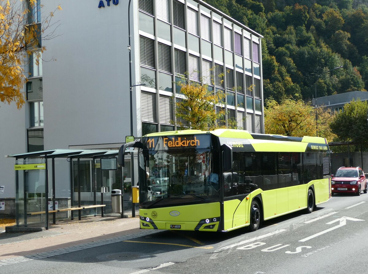 (240'942) - BOS PS Anstalt, Vaduz - Nr. 530/FL 40'215 - Solaris am 11. Oktober 2022 in Vaduz, Stdtle