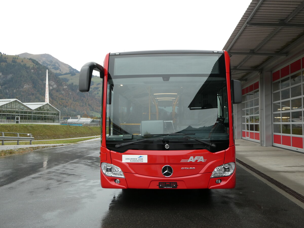 (241'667) - AFA Adelboden - Nr. 27 - Mercedes am 21. Oktober 2022 in Frutigen, Garage